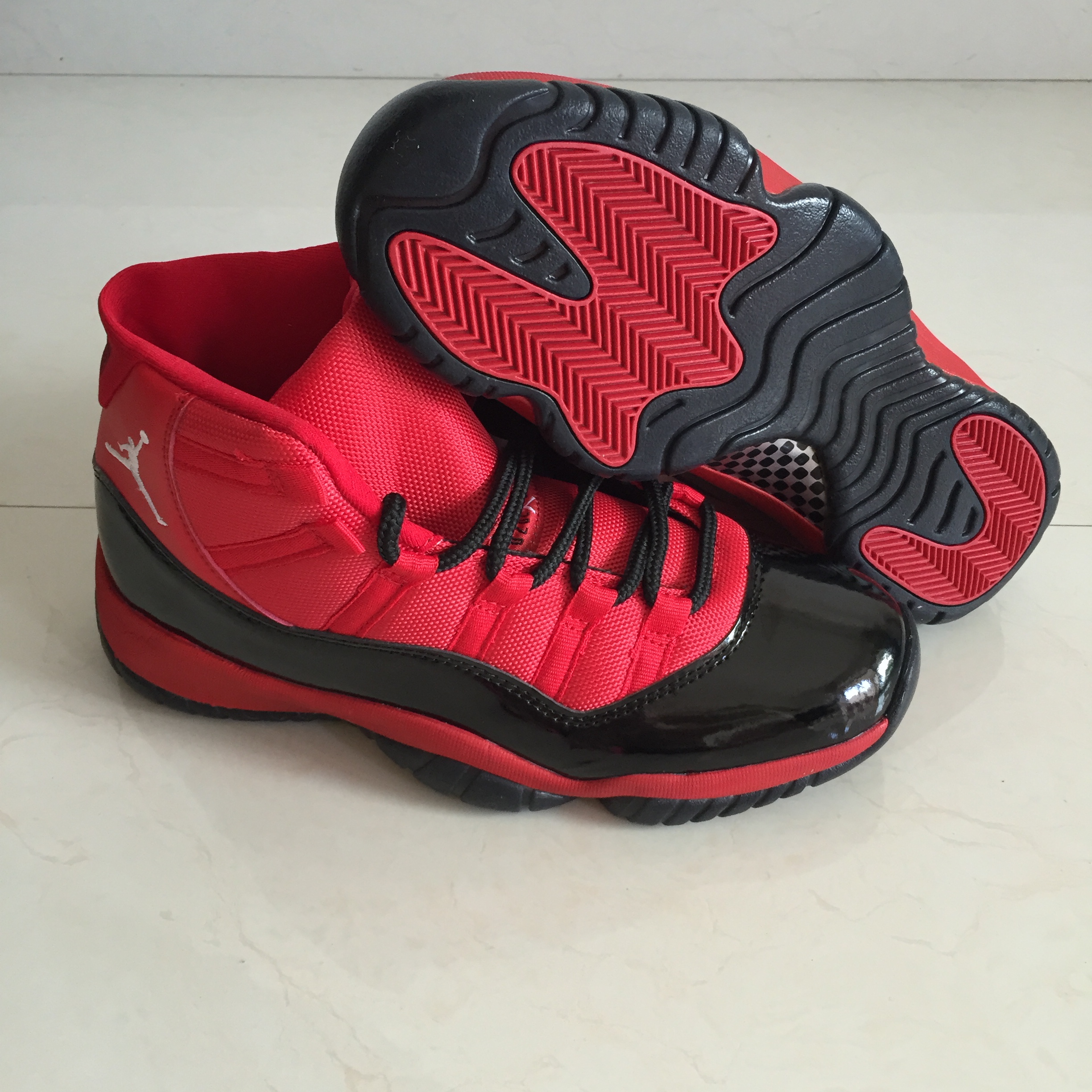 New Air Jordan 11 Retro Red Black